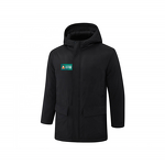 Jacket Manufacturer - Quality Warm Padded Quilted with Adjustable Hood