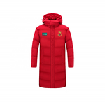 Coat Manufacturer - Lightweight Quilted X-Long Padded with Hood Zip