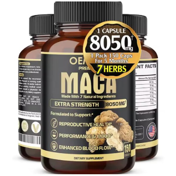 Maca Root - Manufacturer Organic Black Red Yellow Non-GMO Hormonal Libido Energy