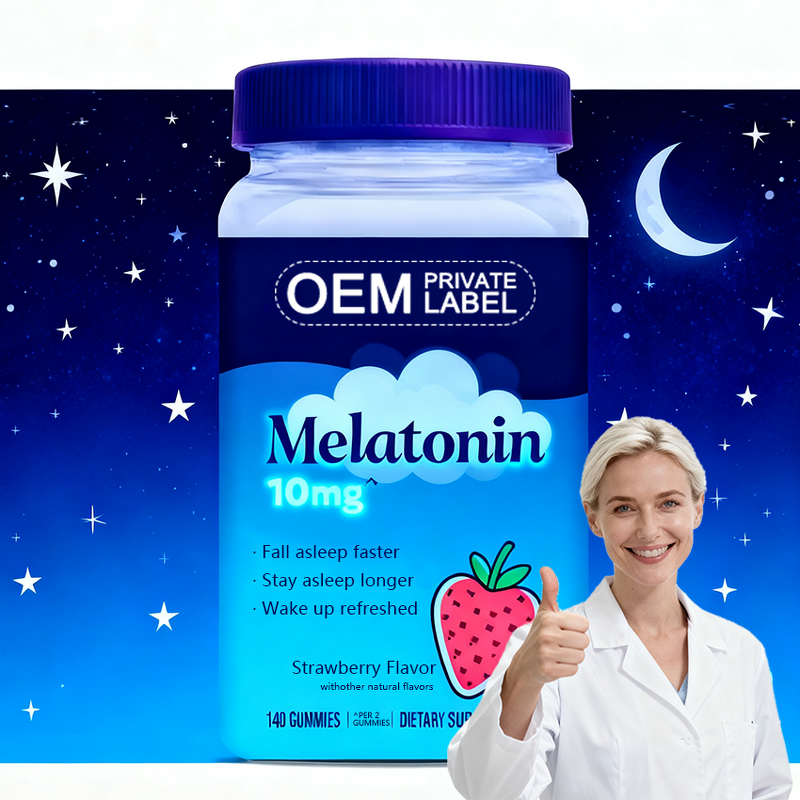 Melatonin Capsules - Manufacturer Premium 10mg Deep Sleep Memory 2Yr Shelf Life