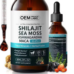 Herbal Gummies - Manufacturer OEM/ODM 10-in-1 Sea Moss Shilajit Ashwagandha Memory