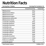 Probiotic Capsules - Manufacturer Prebiotic Gluten-Free Gut Digestive 24M Shelf Life