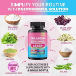 Collagen Powder - Manufacturer Hot-Selling Multi-Collagen Vitamin C Women Skin Nail