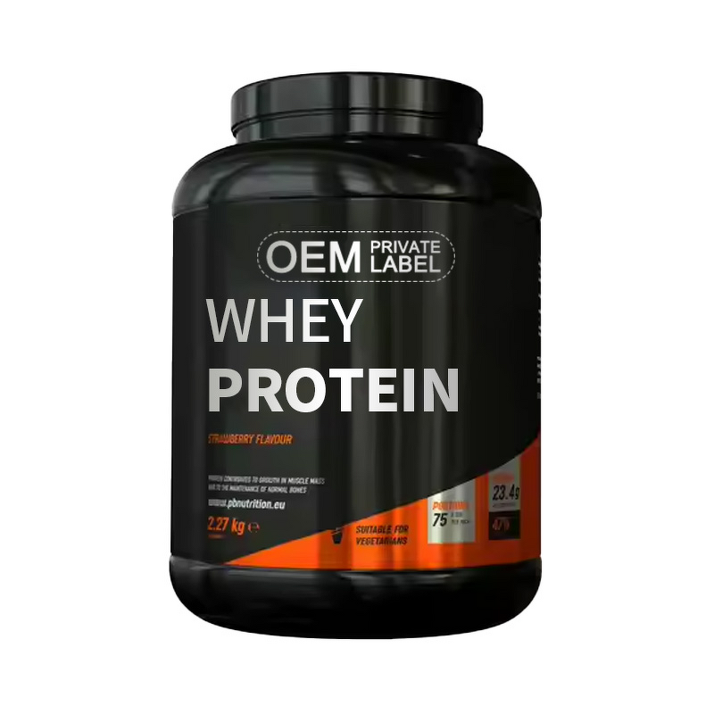 Factory OEM Custom Logo Adult Muscle Protein Supplement High Content Immunity 100% Whey Protein Powder