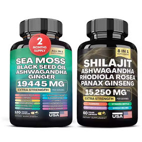 Sea Moss Gummies - Manufacturer OEM Private Label Vegan 7000mg Black Oil Ashwagandha