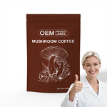 Mushroom Coffee - Manufacturer 180g Instant Cordyceps Reishi Energy GMP Certified Adult
