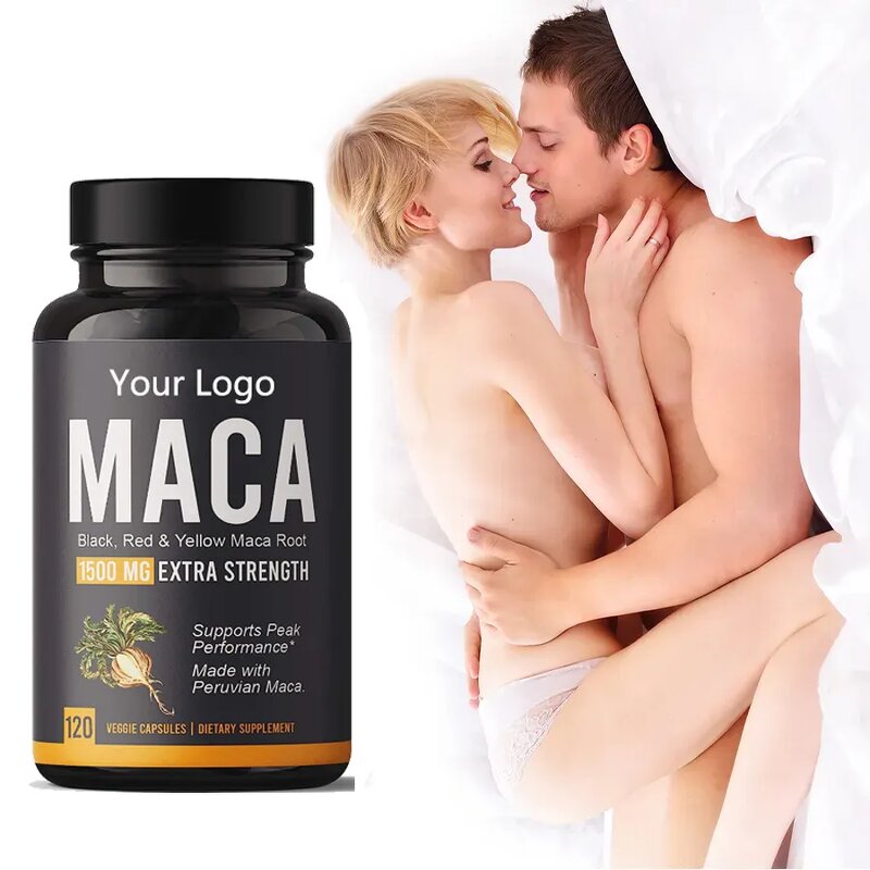 Male Capsules - Manufacturer Custom Maca Arginine Tongkat Ali Test Booster