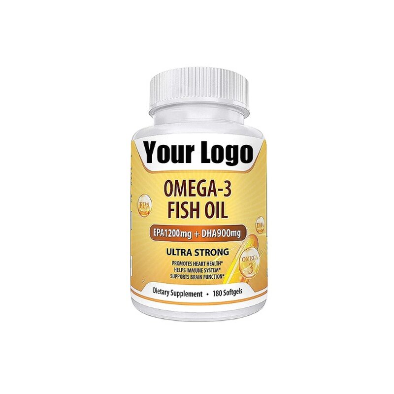 Fish Oil Capsules - Manufacturer Bulk Deep Sea Omega 3 Softgel