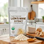 Lions Mane Mushroom Extract Manufacturer - 100% Natural Powder for Immunity