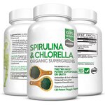 Spirulina Capsules Manufacturer - 120-grain with Chlorella Chlorophyll Vegetarian