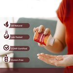 Saffron Extract Manufacturer - 60-Capsule Natural for Adult Stress Relief