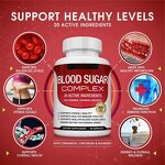 Blood Sugar Support Manufacturer - 20 Natural Herb Capsules for Adults