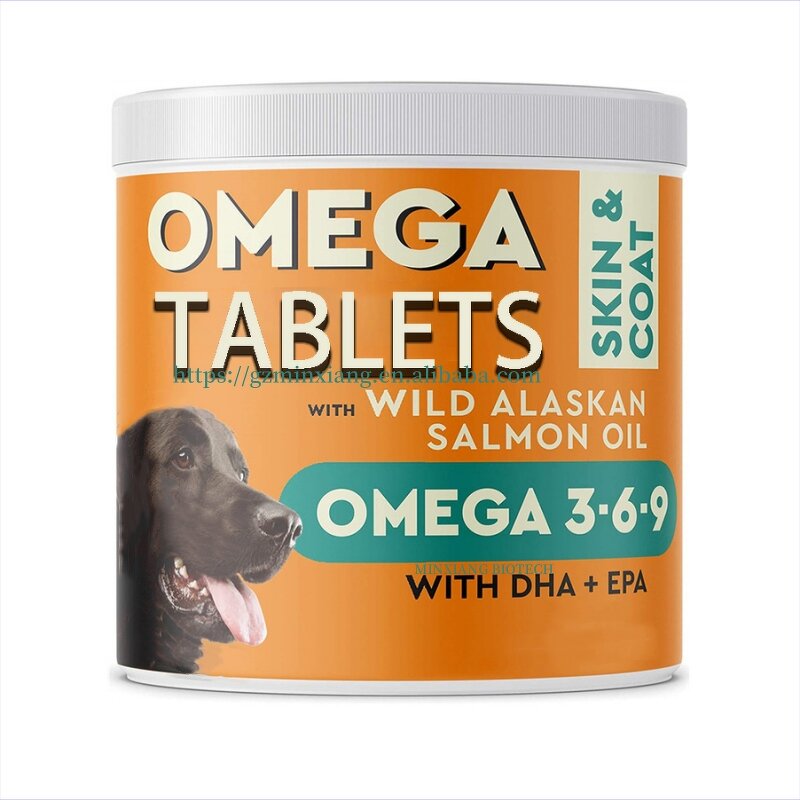 Dog Fish Oil Chews - Manufacturer Omega 3-6-9 Allergy Joint Skin EPA DHA Acids