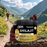 Shilajit Gummies - Manufacturer OEM Himalayan Sugar Free Fulvic Acid Men Women