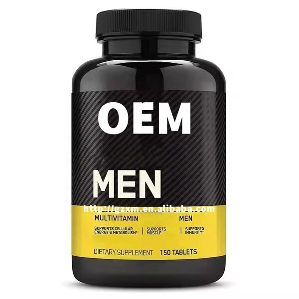 Men's Multivitamin - Manufacturer OEM Custom Daily Energy Immune C Zinc 90/150/240ct