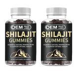 Shilajit Gummies - Manufacturer Custom 5 in 1 Chaga Ashwagandha Vitamins