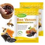Foot Soak Beads - Manufacturer 10Pcs Bee Venom Detox Bath Soothing Inflammation
