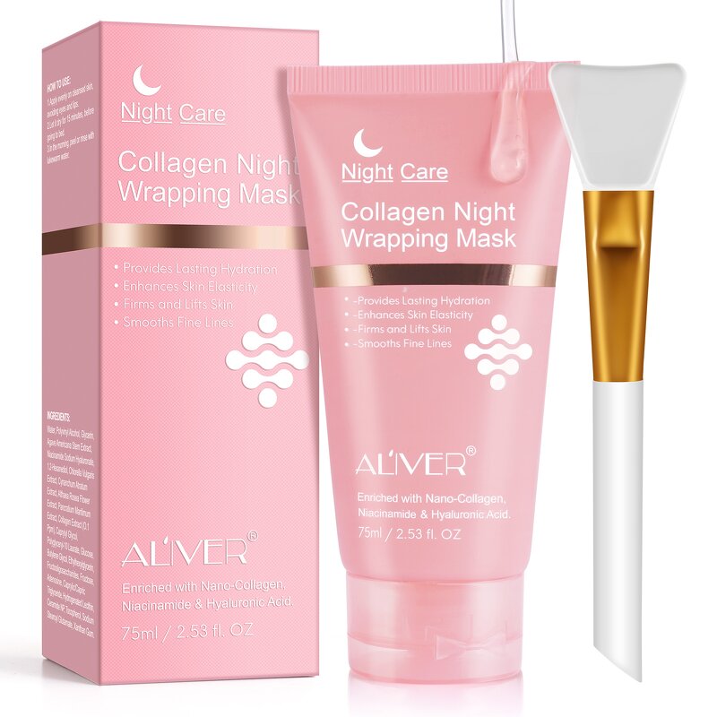 Collagen Mask - Manufacturer 75ml Overnight Peel Off Anti-wrinkle Elasticity