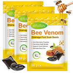 Foot Soak Beads - Manufacturer 10Pcs Bee Venom Detox Bath Soothing Inflammation