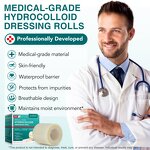 Hydrocolloid Bandages - Manufacturer Flexible Waterproof Medical Wound Care