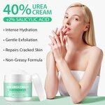 Urea Cream - Manufacturer 150g 40% Urea 2% Salicylic Acid Foot Hand Hydration