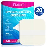 Wound Healing Patch - Manufacturer 20Pcs 2in*2in Waterproof Hydrocolloid