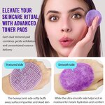 Onion Toner Pads - Manufacturer 60Pcs Alcohol-Free Glow Brighten Hydrating Facial