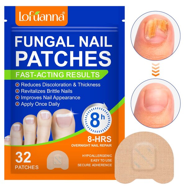 Fungal Nail Patches - Manufacturer 32Pcs Nighttime Toenail Renewal Repair
