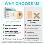 Hydrocolloid Bandages - Manufacturer Private Label Waterproof Breathable Wound