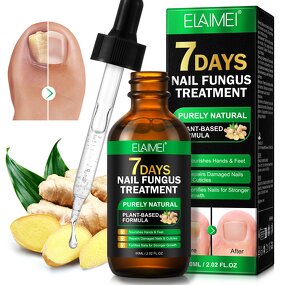 Nail Repair Oil - Manufacturer Private Label 60ml Ginger 7 Days Fungal Treatment