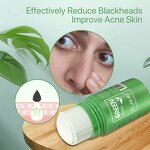 Green Tea Mask Stick - Manufacturer OEM Natural Pore Cleansing Blackheads