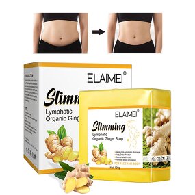 Ginger Bar Soap - Manufacturer Organic Lymphatic Detox Moisturizing Bath Soap