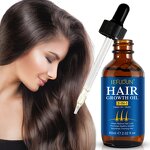 Hair Growth Oil - Manufacturer 60ml Private Label Castor Oil Biotin Anti Loss