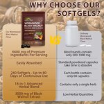 Herbal Blend Softgels - Manufacturer 18-in-1 Wormwood Black Walnut Digestive Liver