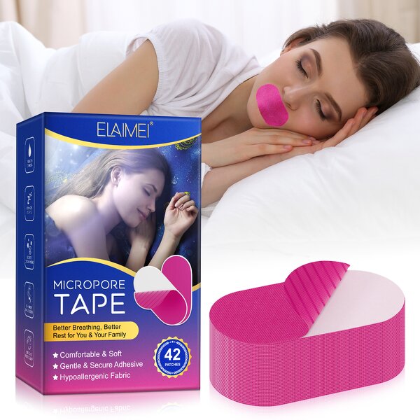Mouth Tape - Manufacturer Multi-color Ellipse Micropore Anti Snoring