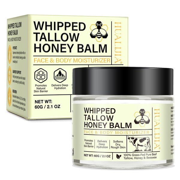 Tallow Honey Balm - Manufacturer Private Label 60g Organic Hydration Face Body