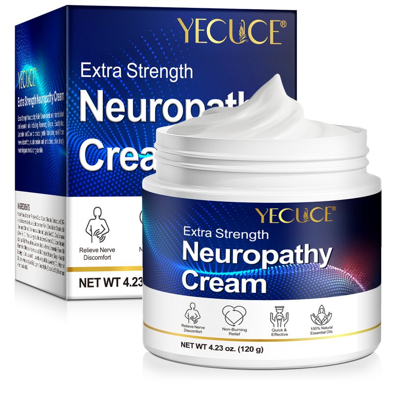Neuropathy Cream - Manufacturer Private Label 120g Natural Pain Relief Feet Hands