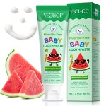 Baby Toothpaste - Manufacturer Private Label Fluoride-Free Watermelon Herbal Kids
