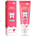 Baby Toothpaste - Manufacturer 60g Fluoride-Free Herbal Strawberry Enamel Care