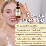 Cyperus Oil - Manufacturer 60ml Vegan Reduce Unwanted Hair Growth Skin