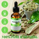 Green Coffee Oil - Manufacturer 60ml Cold Pressed Organic Hydration Face Body Hair