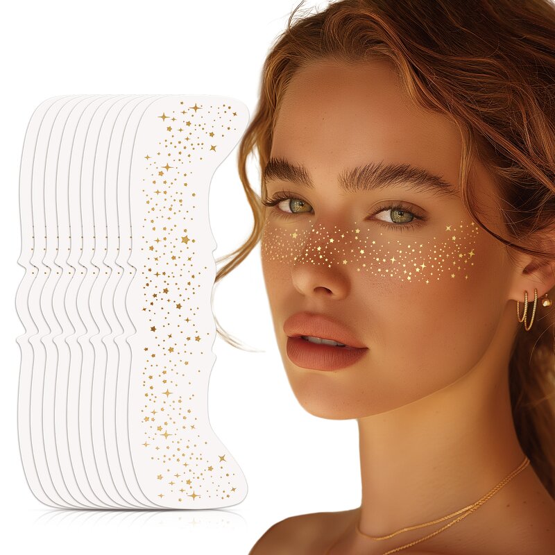 Freckles Stickers - Manufacturer Private Label Waterproof Glitter Temporary Tattoo