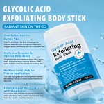 AHA BHA Body Stick - Manufacturer Private Label 75g 7% AHA 0.5% BHA Rough Areas