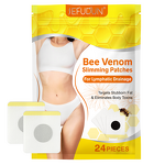 Bee Venom Patches - Manufacturer 24Pcs Wholesale Belly Fat Loss Toxins Eliminate