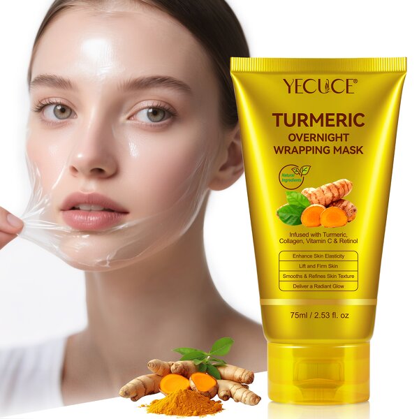 Collagen Mask - Manufacturer Private Label Turmeric Overnight Peel Off Hydrating