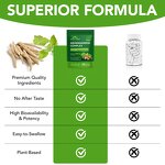 Ashwagandha Capsules - Manufacturer 300Softgels Organic MCT Oil Black Pepper