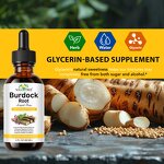 Burdock Root Drops - Manufacturer Private Label 60ml Non-GMO Digestive Wellness