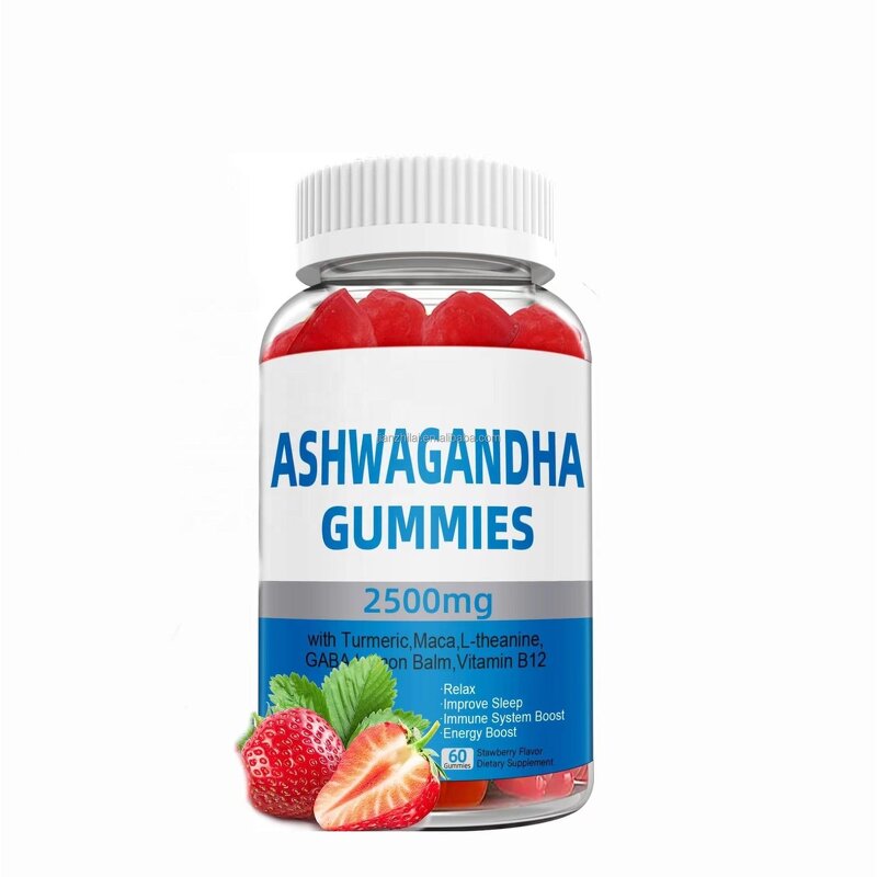 Ashwagandha Gummy Manufacturer - Hot Selling Private Label with Vitamin D2