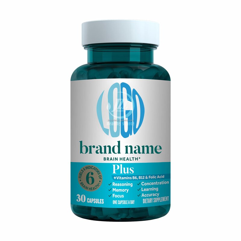 Brain Supplement Manufacturer - OEM Premium with Vitamins B6 B12 for Memory
