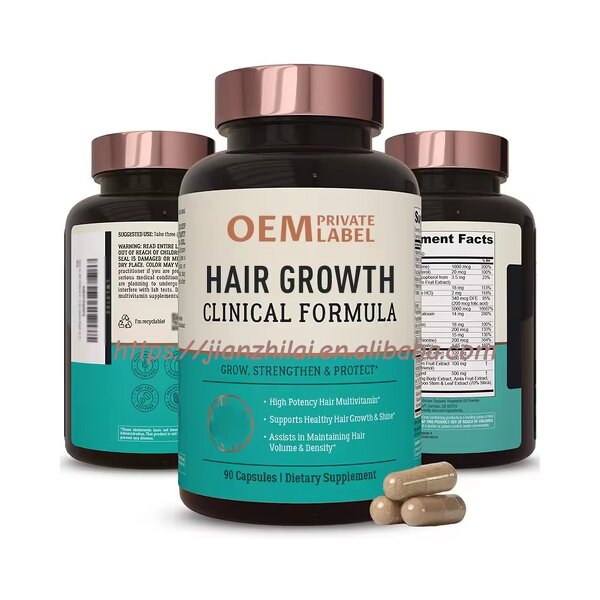 Hair Growth Supplement Manufacturer - OEM Biotin Collagen Saw Palmetto